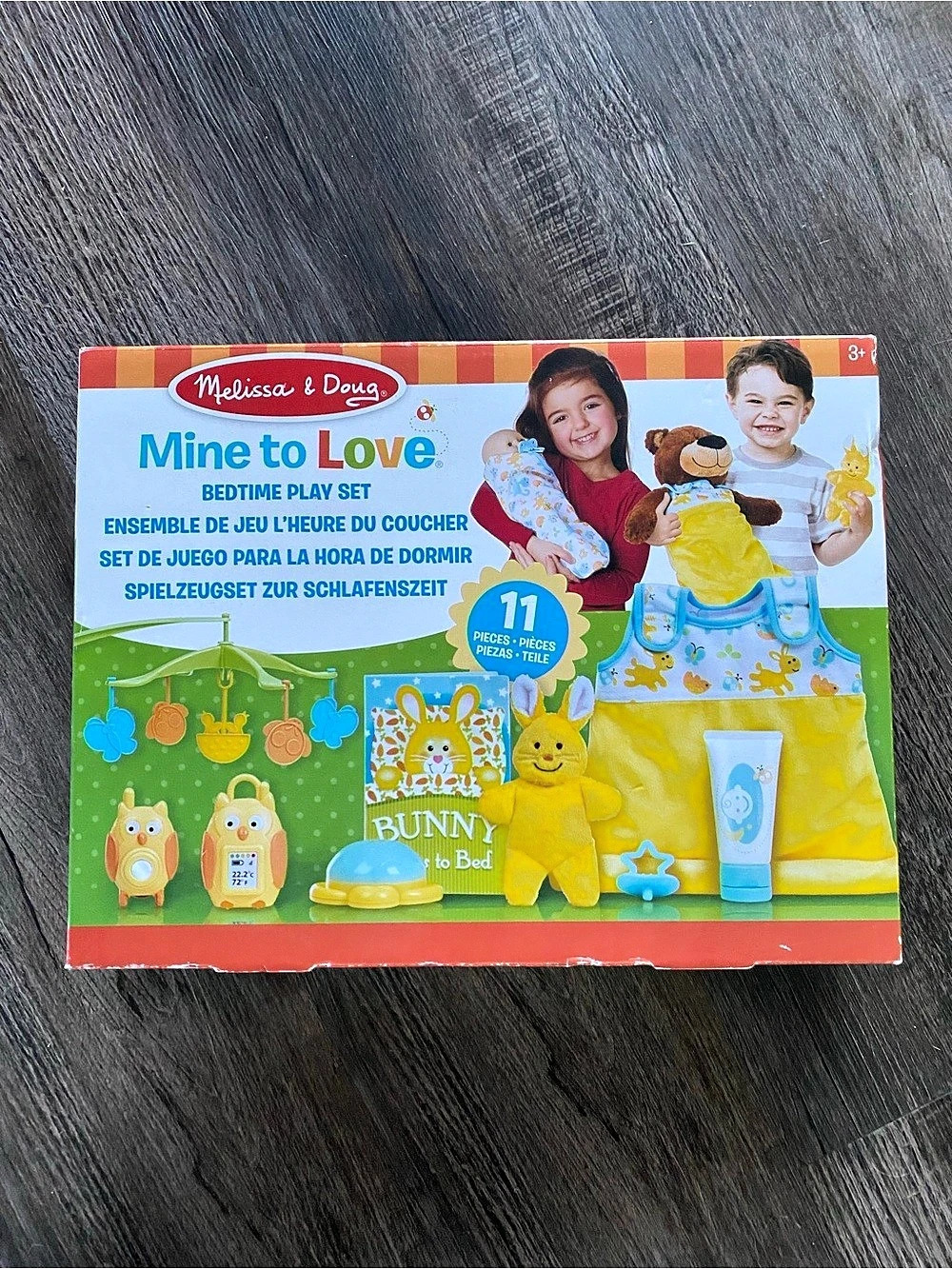 Melissa & Doug Mine to Love Bedtime Play Set Pretend Play Set Multicolor